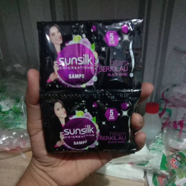Jual Sampo sunsilk 1 renteng isi 12 saset Shopee Indonesia