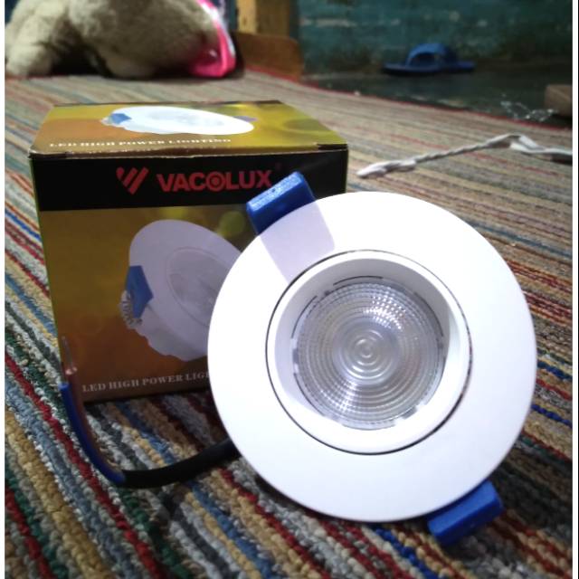 Jual Downlight Vacolux Vl Watt Wh Shopee Indonesia