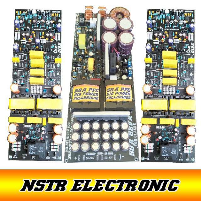 Jual Paket amplifier class d fullbridge 10k dan smps 50A fullbridge pfc ...