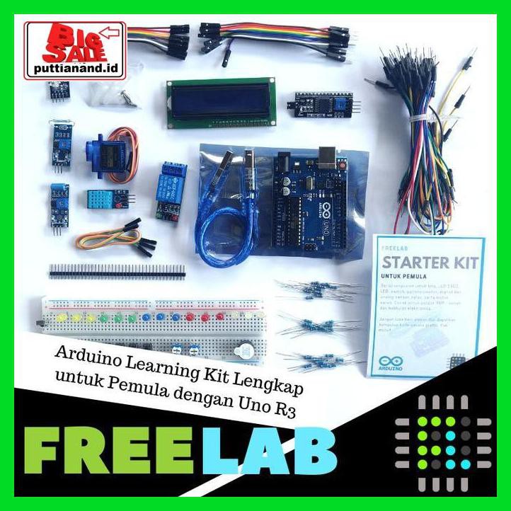 Jual R6Ehy8- Arduino Starter Learning Kit Lengkap Untuk Pemula Dengan ...