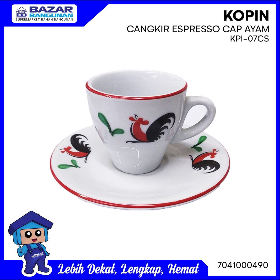 Jual Kopin Cangkir Gelas Cup Keramik Teh Kopi Kukuruyuk Ayam Jago Kpi 07cs Shopee Indonesia 1349