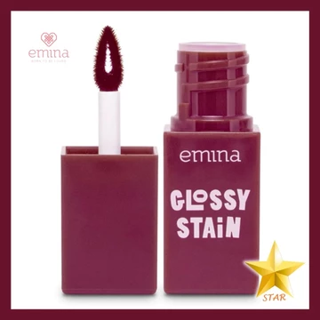AS Emina Glossy Stain Lip Tint Liptint Gloss 3 Gr