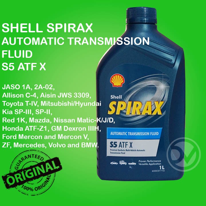 Jual Shell Spirax S5 ATF X transmisi matic 1L Original | Shopee Indonesia