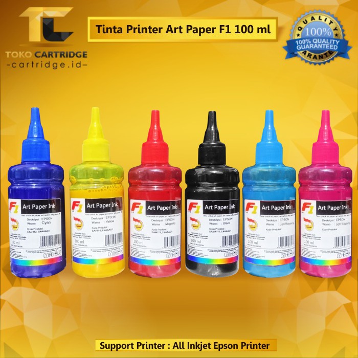 Jual Tinta Art Paper F1 Original Artpaper Art Cartn Printer Epson L121 ...