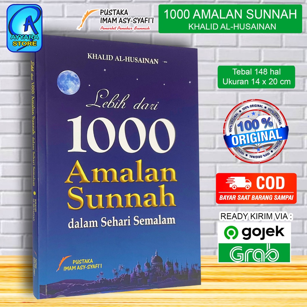 Jual Lebih Dari 1000 Amalan Sunnah Dalam Sehari Semalam Khalid Al