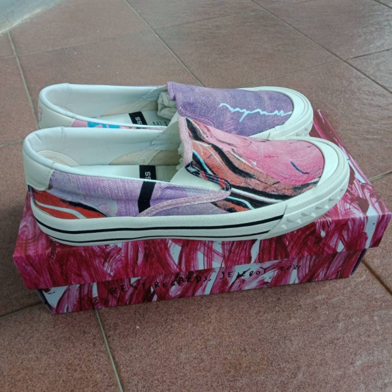 Jual Sepatu Compass X Jason Ranti Artwork 4 | Shopee Indonesia