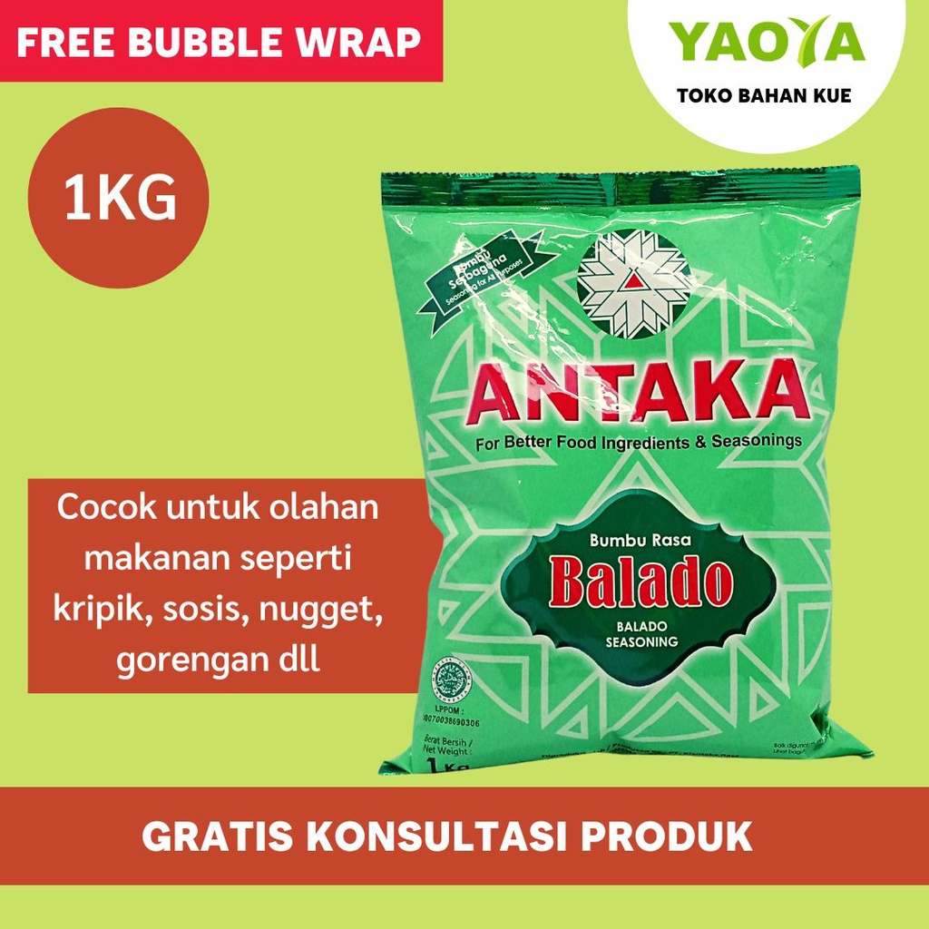 Jual Antaka Bumbu 1kg Rasa Balado Shopee Indonesia