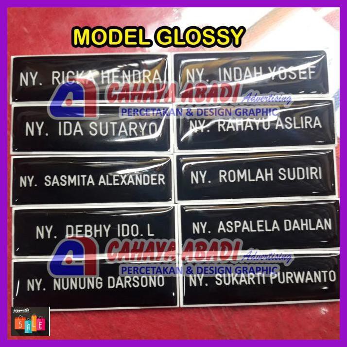 Jual DOCUMENTO NAMA DADA ATAU NAME TAG ATAU PAPAN NAMA NYONYA PENITI