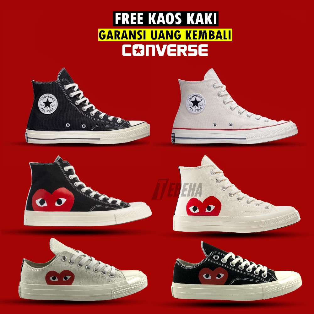 Harga on sale converse cdg