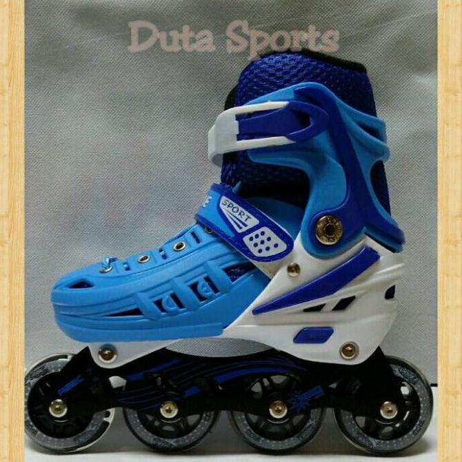 Jual Sepatu Roda Power Line HB22 ( Biru ) | Shopee Indonesia