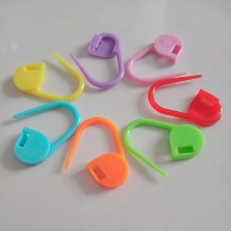 Jual PENITI PLASTIK/PENANDA RAJUTAN 20BIJI | Shopee Indonesia
