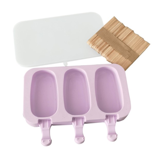 Shopello Cetakan Es Krim Coklat Ice Cream Pudding Jelly Bahan Silikon - foto 1