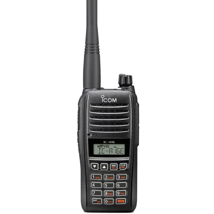 Jual Icom IC-A16E HT Airband VHF 6W IP67 54 Bluetooth ICA16 ICA16E A16 ...
