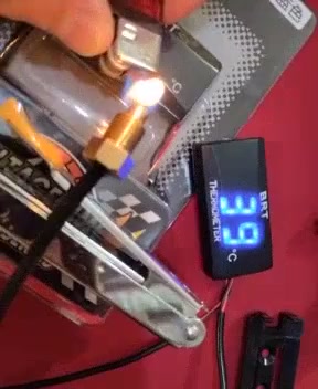 Jual TERMOMETER digital BRT LED PENGUKUR SUHU TEMPERATUR air Radiator ...