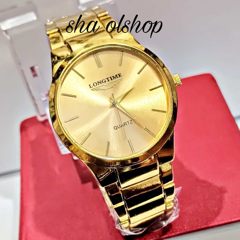 Jual PROMO!!!JAM TANGAN PRIA TERBARU/JAM TANGAN PRIA FULL GOLD/JAM