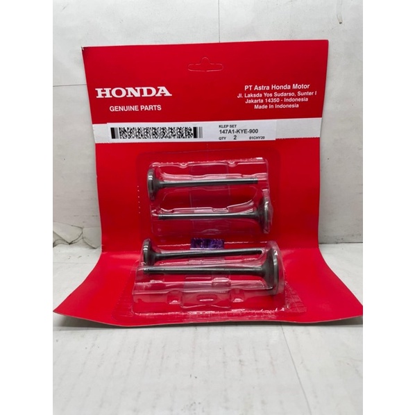 Jual Klep Set Payung Klep Megapro New, Verza, CRF 150 KODE KYE | Shopee ...