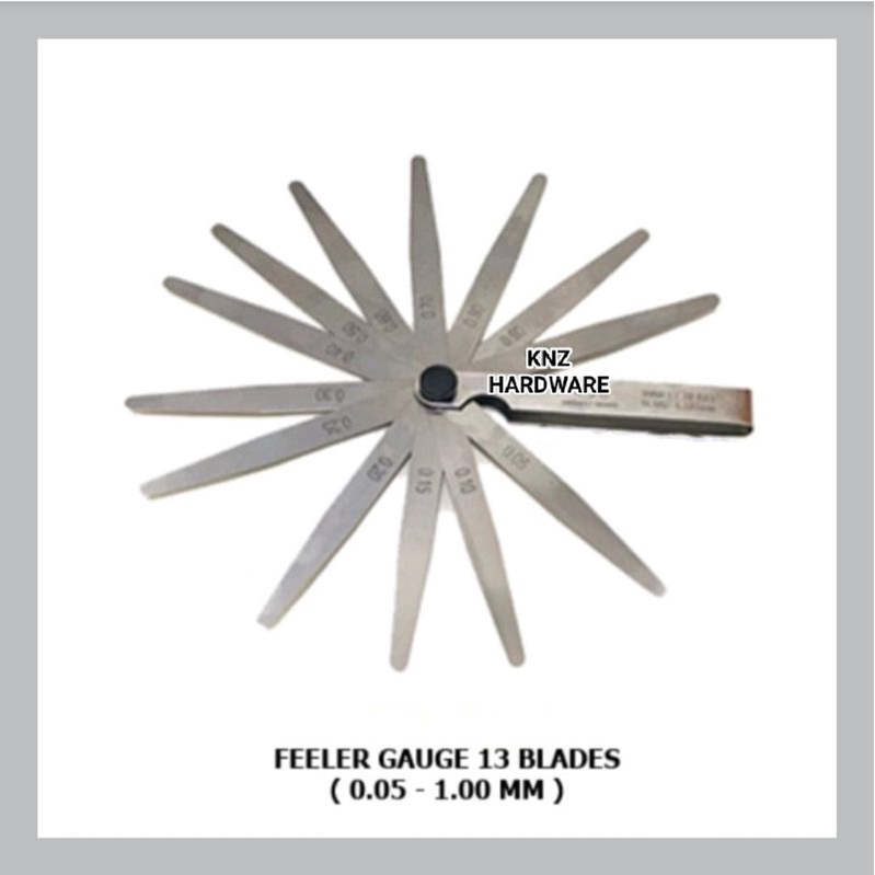 Jual ALAT UKUR FULLER PULLER GAUGE 13PCS DOZIRO Shopee Indonesia