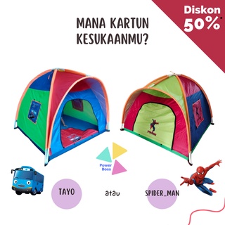 Promo SALE MURAH MAINAN ANAK TENDA ANAK KEMPING MOTIF SPIDERMAN - LAMPU  HIAS - Kota Tangerang - Relie Kidstore