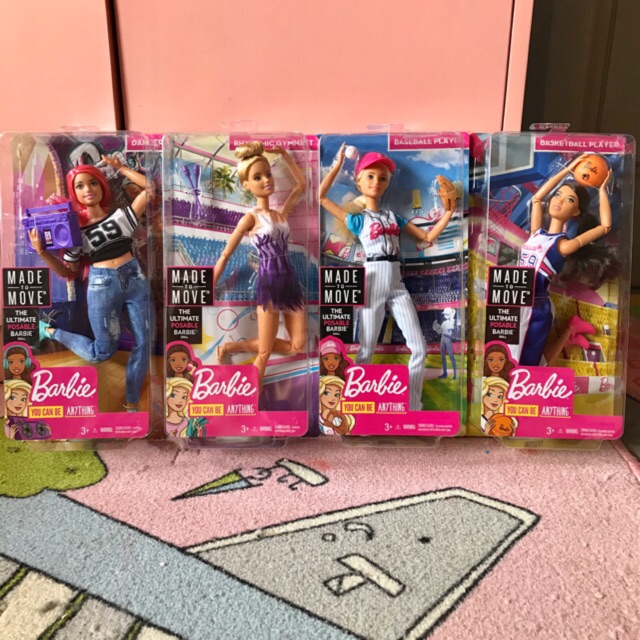 Barbie made best sale to move shopee