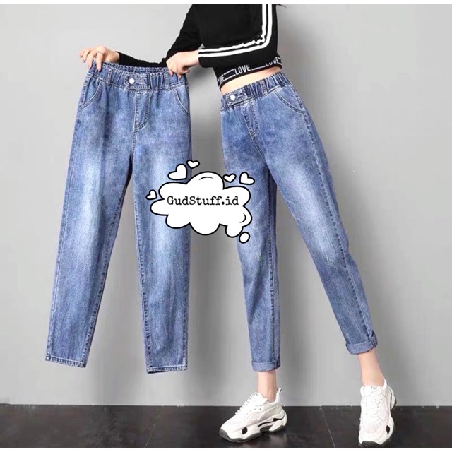 Boyfriend store jeans shopee