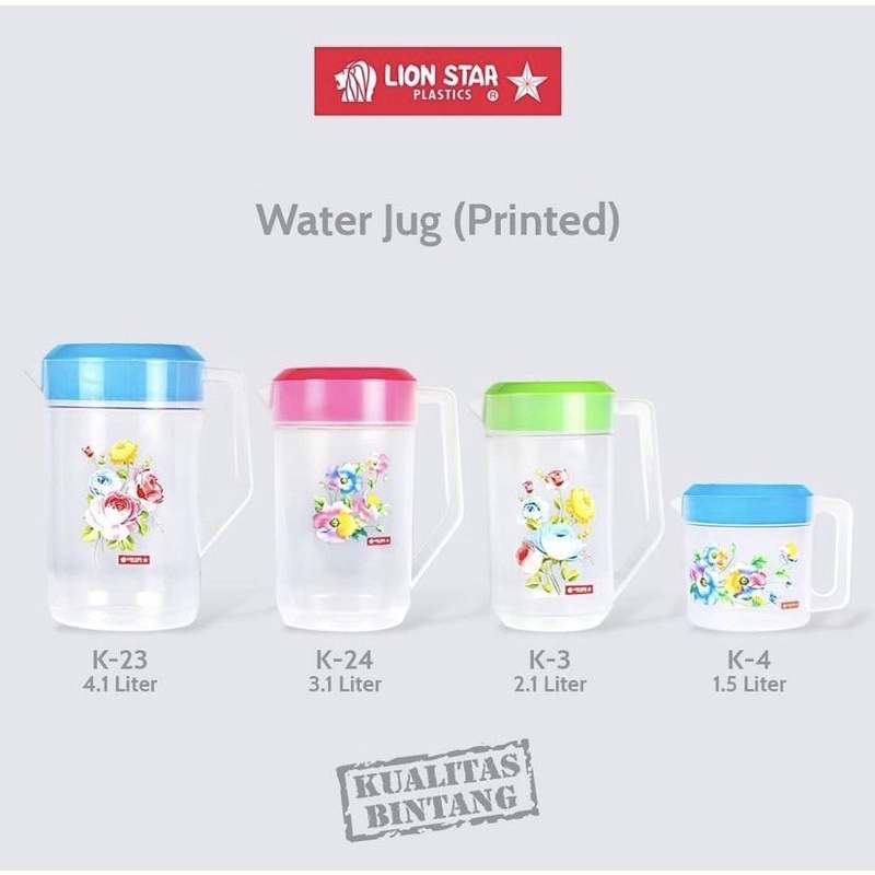 Jual Teko Plastik Water Jug Lion Star 41 Liter Teko Listrik Plastik Shopee Indonesia 9581