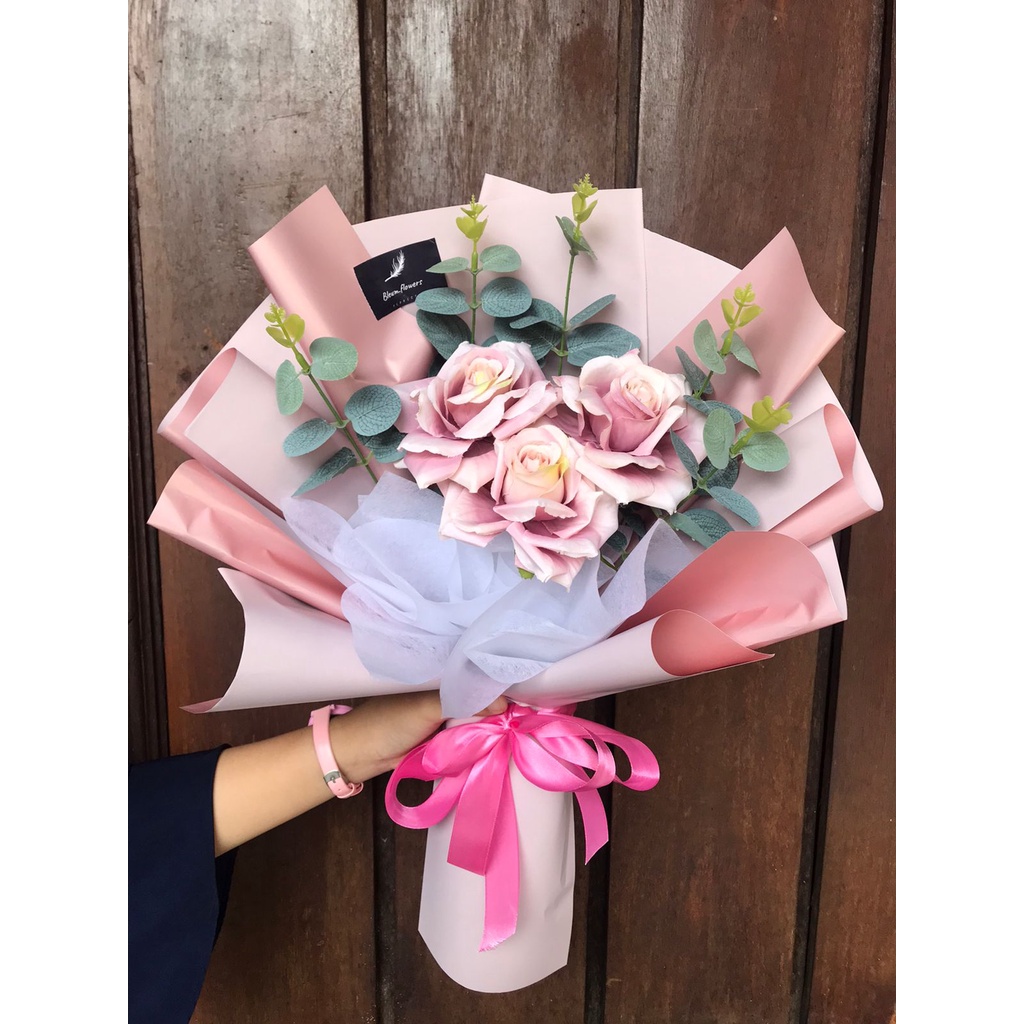 Jual Buket Bunga Palsu Artificial Flowers Bouquet Shopee Indonesia 