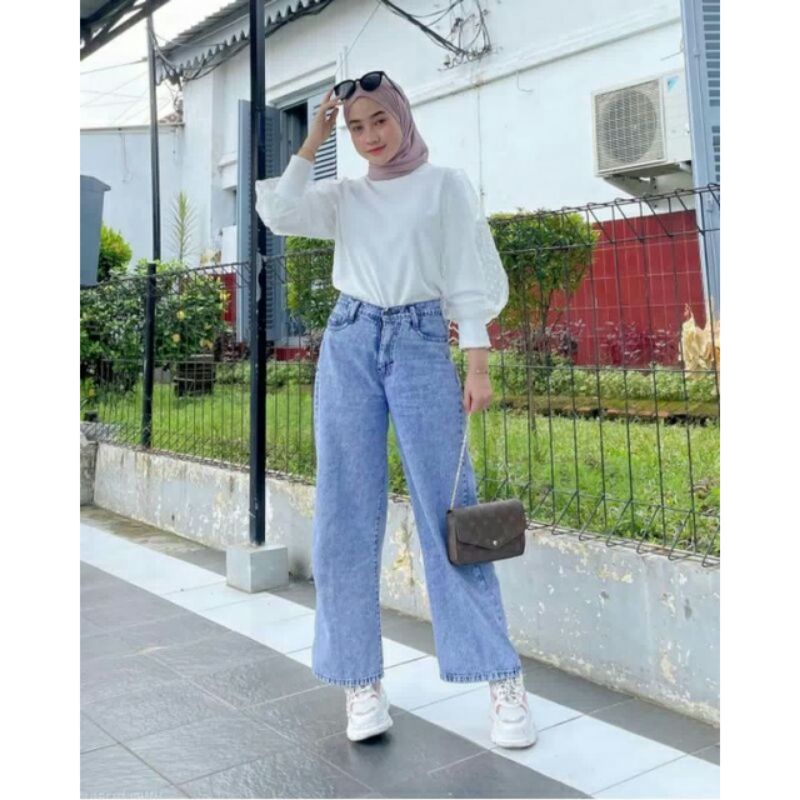 Ootd 2024 hijab jeans