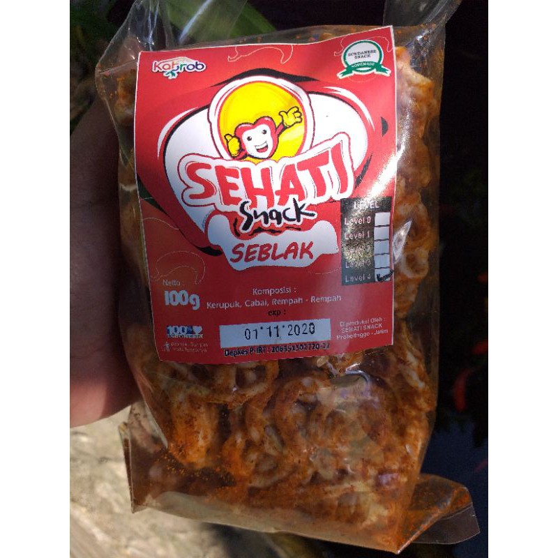 Jual Krupuk Seblak sehati 1 ball | Shopee Indonesia