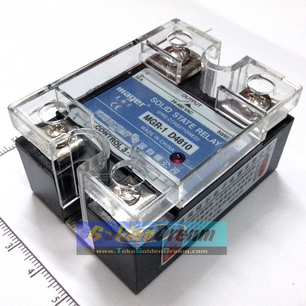 Crydom TD1210 Solid State Relay Input: 3-32VDC Output:120VAC@10A USED