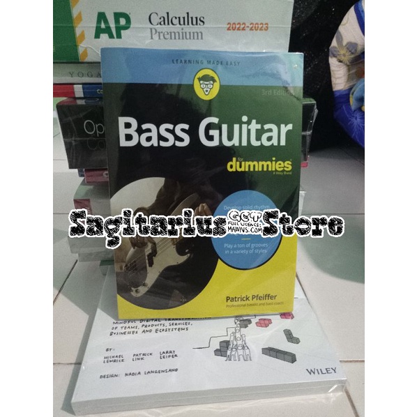 Jual Buku Bass Guitar for Dummies 3rd Edition by Patrick Pfeiffer