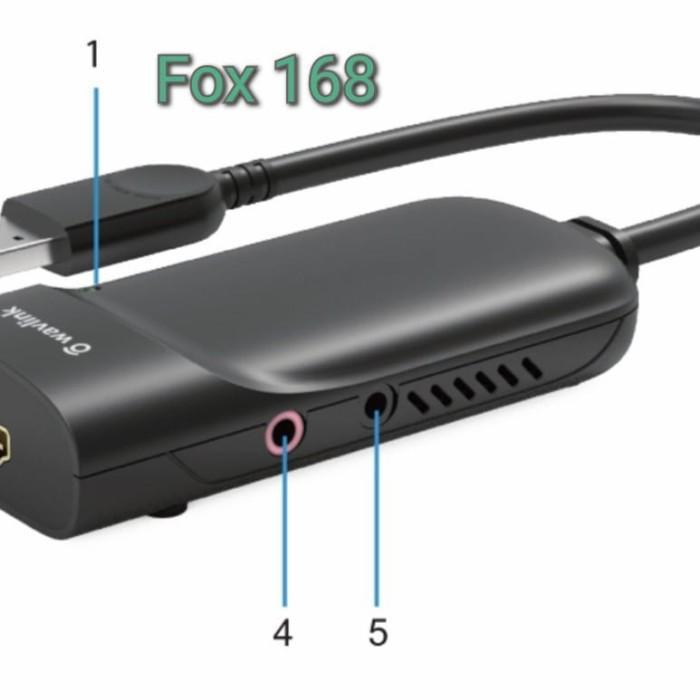 Jual Tv Card | Wavlink Usb 3.0 To Hdmi 4K Hd 1080P Video Graphics ...