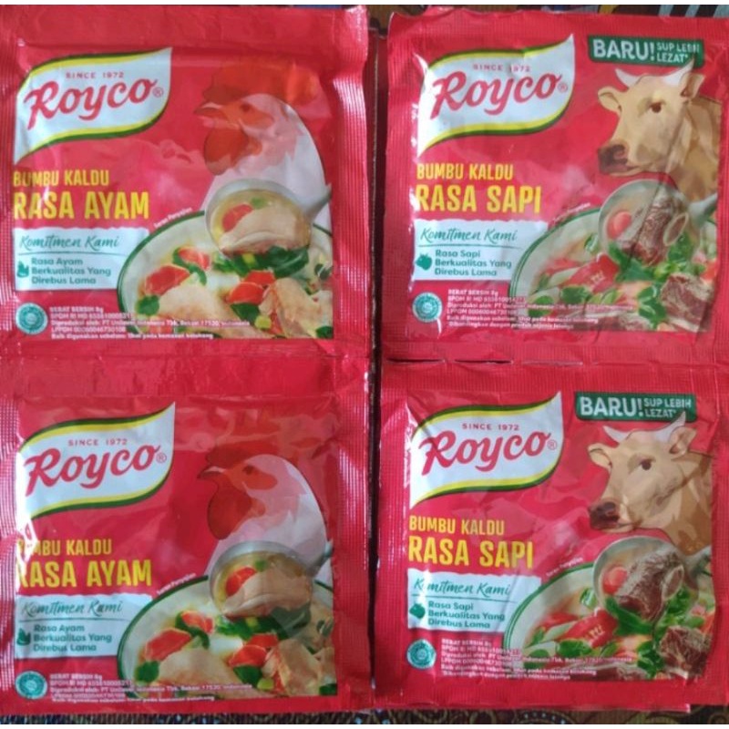 Jual ROYCO kaldu sapi kaldu ayam / Royco renceng renteng sachet ...