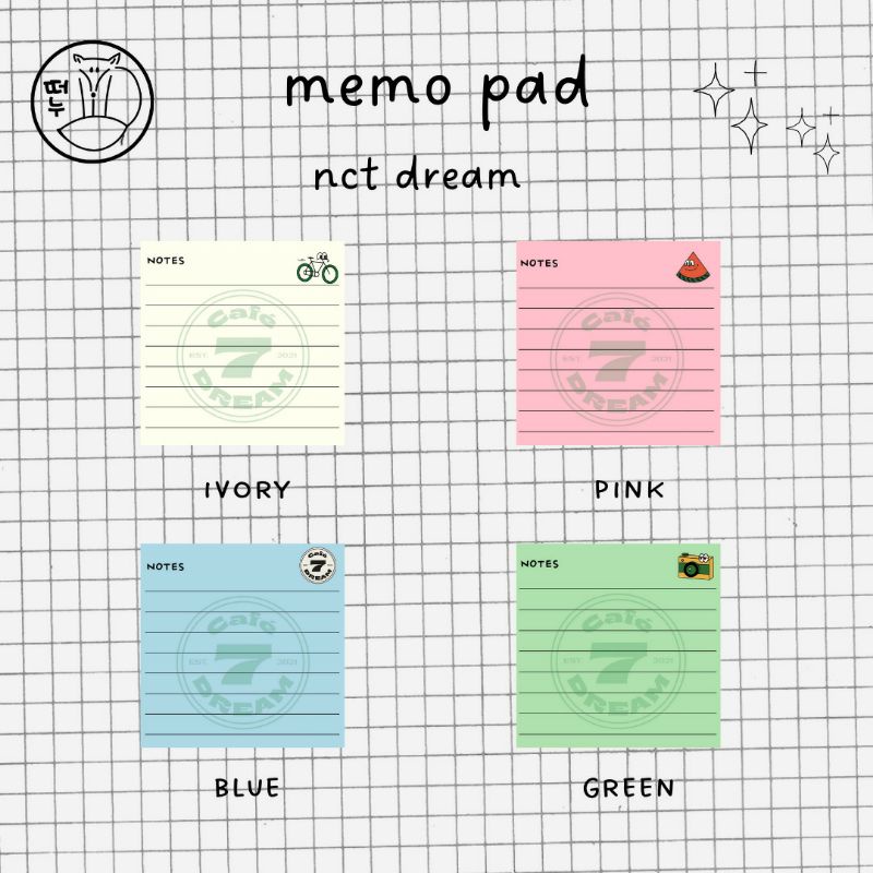 Jual MEMO PAD | NCT DREAM ENHYPEN | Shopee Indonesia