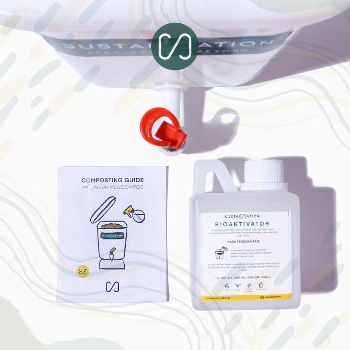 Jual EMBER KOMPOSTER MINI SUSTAINATION 8 L | Shopee Indonesia