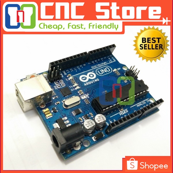 Jual [BRD-0002] UNO R3 ATMEGA328P-PU ATMEGA 16U2 COMPATIBLE BOARD USB ...