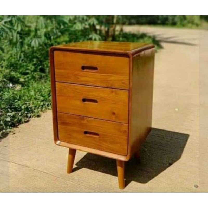 Jual NAKAS RETRO 3 LACI KAYU JATI | BUFET RETRO MEJA RETRO FURNITURE ...