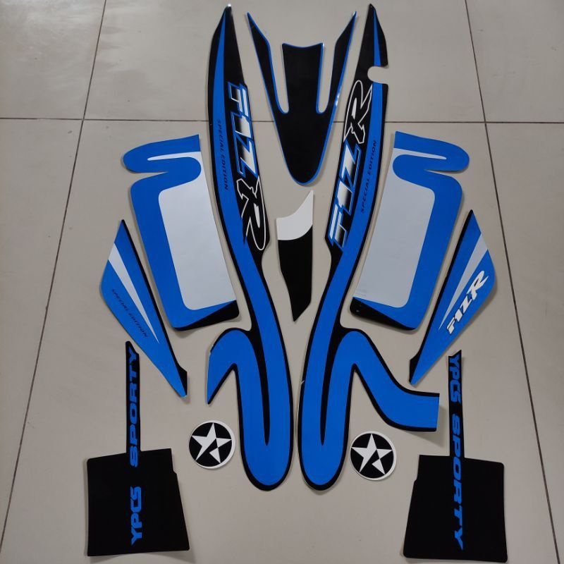 Jual sticker stiker stripping pres Lis body samping full Yamaha fiz ...