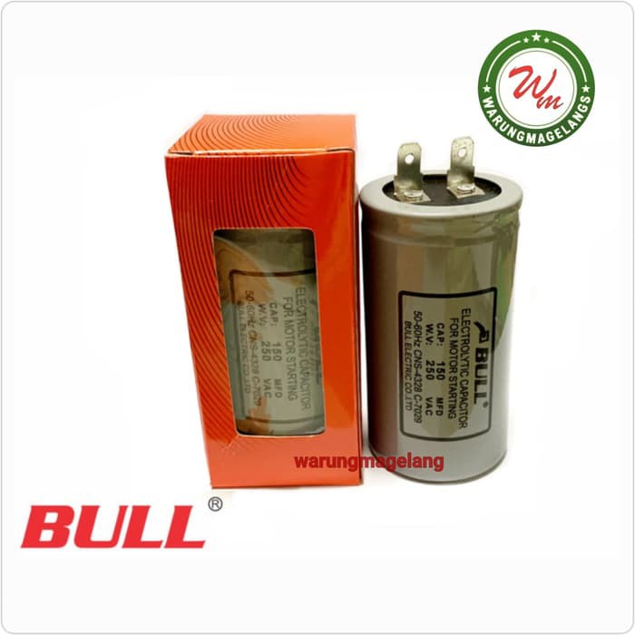 Jual RKY Capasitor Kapasitor Starting Bull 150Uf 250V 150mf RKY ...