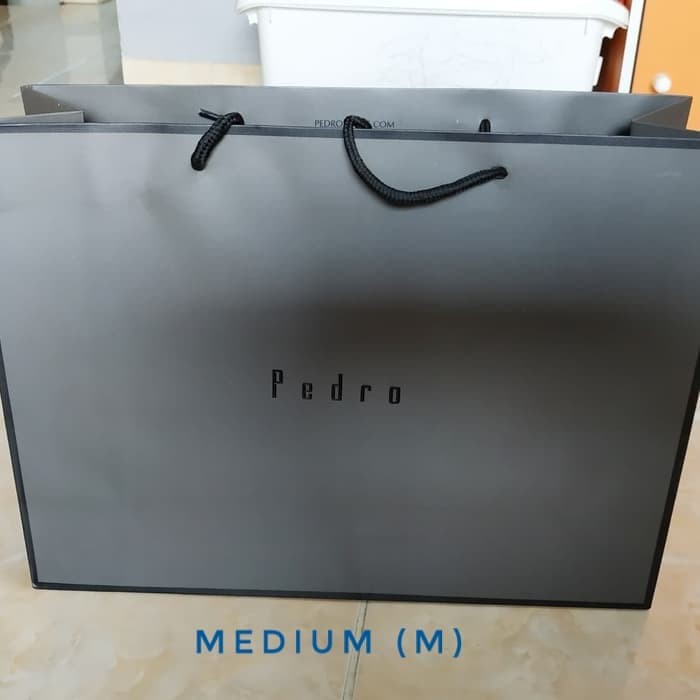 Paper Bag Pedro Original Abu Size Medium