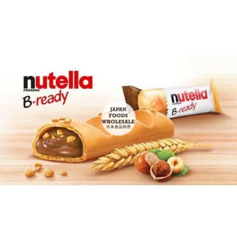 Jual Nutella B-ready T1 22gr / Nutella Bready / Cemilan Impor / Coklat ...