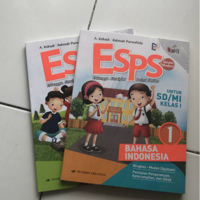 Jual Buku Paket Siswa ESPS Bahasa Indonesia SD/MI Kelas 1 Kurikulum ...