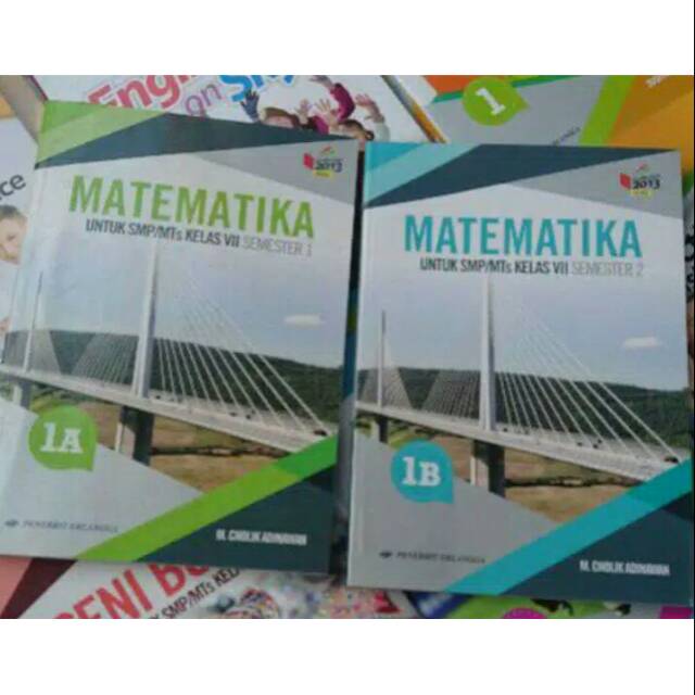 Jual Harga Satuan Buku Matematika K13 Erlangga Kelas 7A Dan Kelas 7B ...