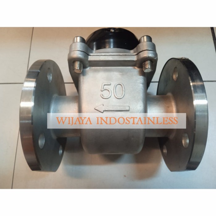 Jual Pertukangan - Flow Meter Shm Stainless Steel Ss316 Flange 2" Inch ...