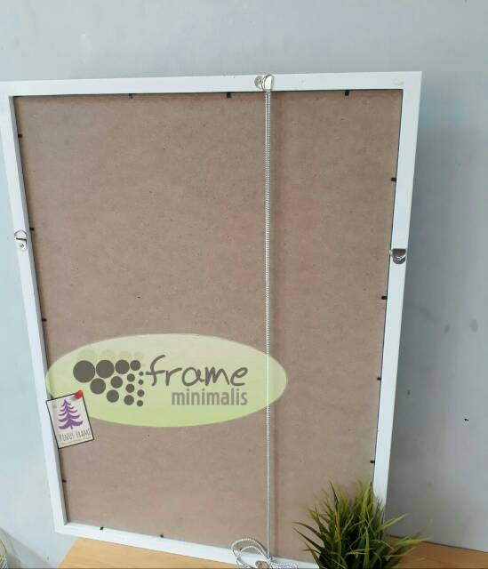 Jual Frame Foto Kayu 20RP/50x70cm Solidwood kaca | Shopee Indonesia