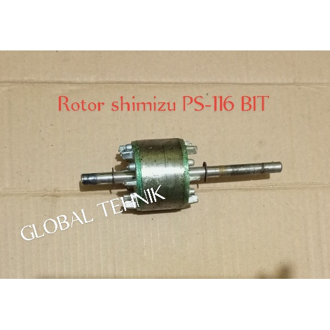Jual ORIGINAL ASLI AS ROTOR POMPA AIR SHIMIZU PS - 116 BIT | Shopee ...