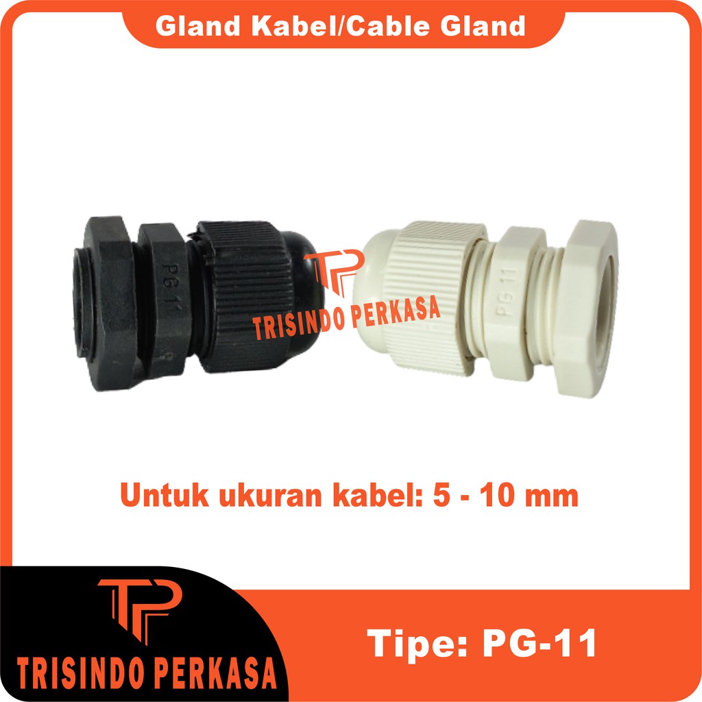 Jual Gland Kabel/Cable Gland PG-11 PG 11 (5-10mm) | Shopee Indonesia