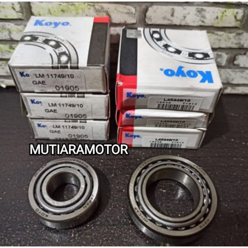 Jual BEARING SET 11749/10 45449/10 RODA DEPAN DALAM PANTHER LUAR DALAM ...