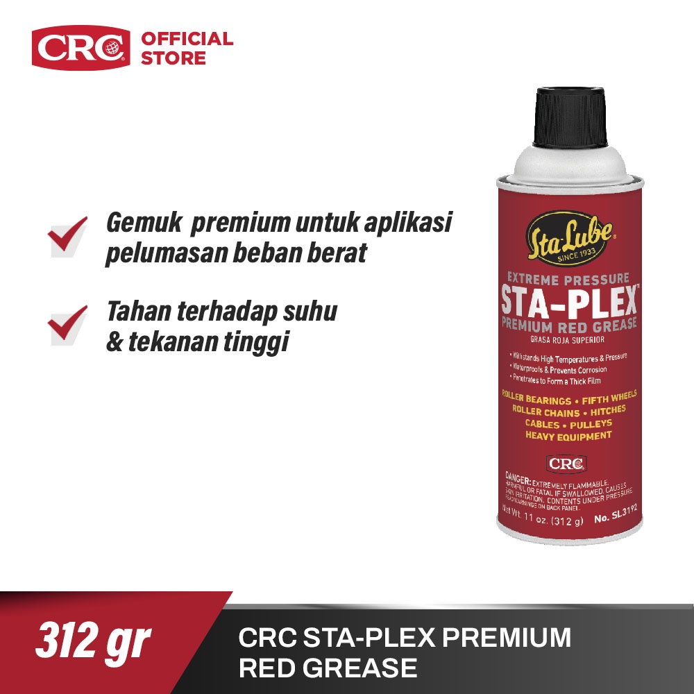 Jual CRC StaPlex Premium Red Grease SL3192 Shopee Indonesia