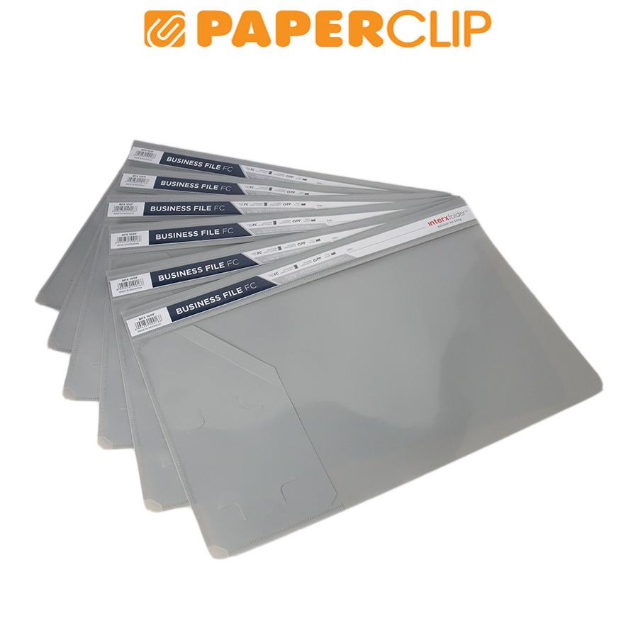 Jual MAP / BUSINESS FILE INTERX BFX100F ISI 6 FC GREY | Shopee Indonesia