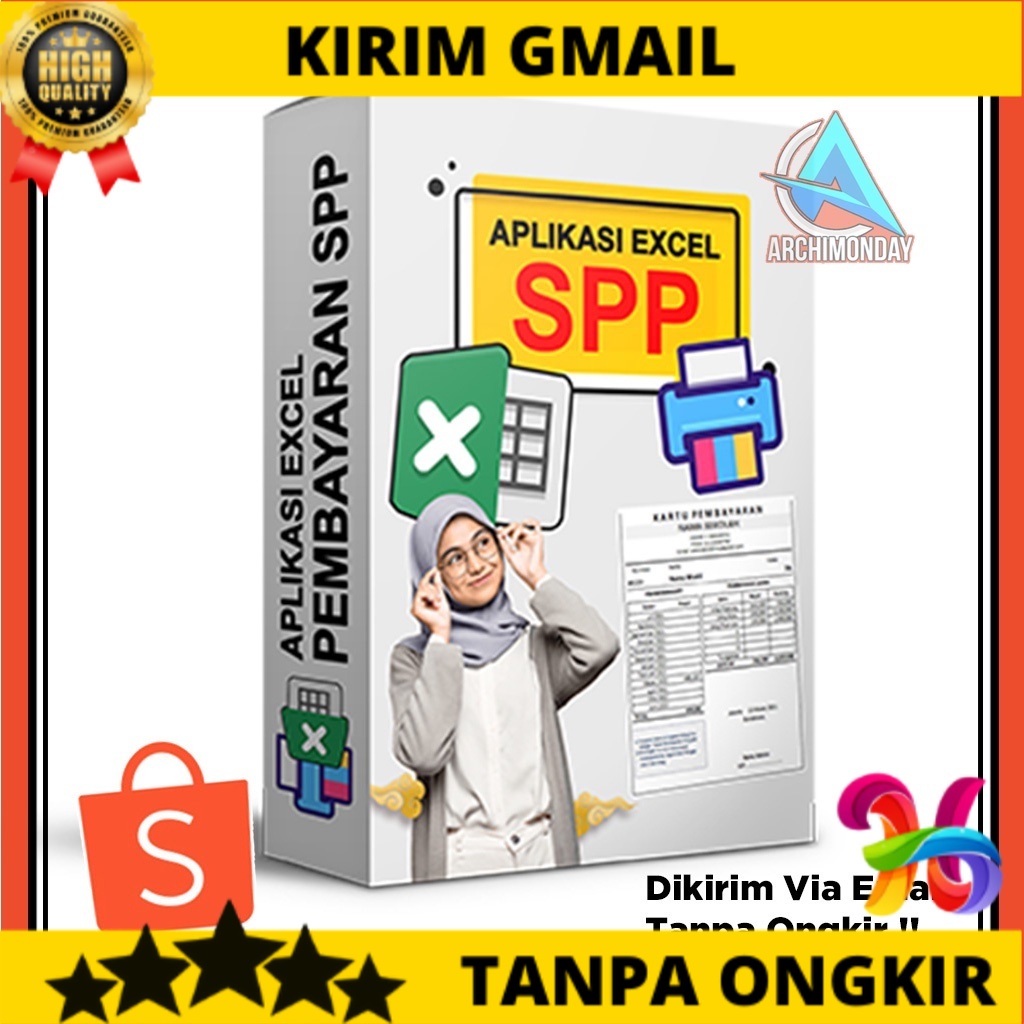 Jual Software Aplikasi Excel Program Keuangan Pembayaran SPP | Shopee ...